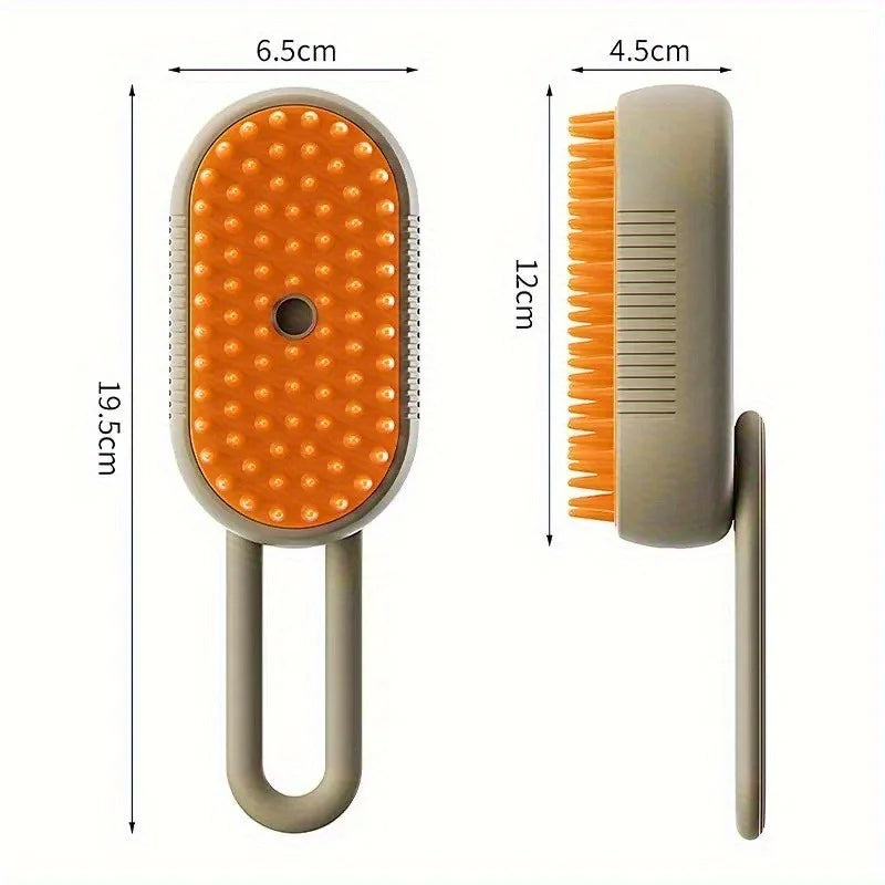 3 in1 Grooming Supplies Steam Brush Cat Brush Cats Vaporizer Pet Hair Brush Remover Pets Cleaning Steamy Spray Massage Comb