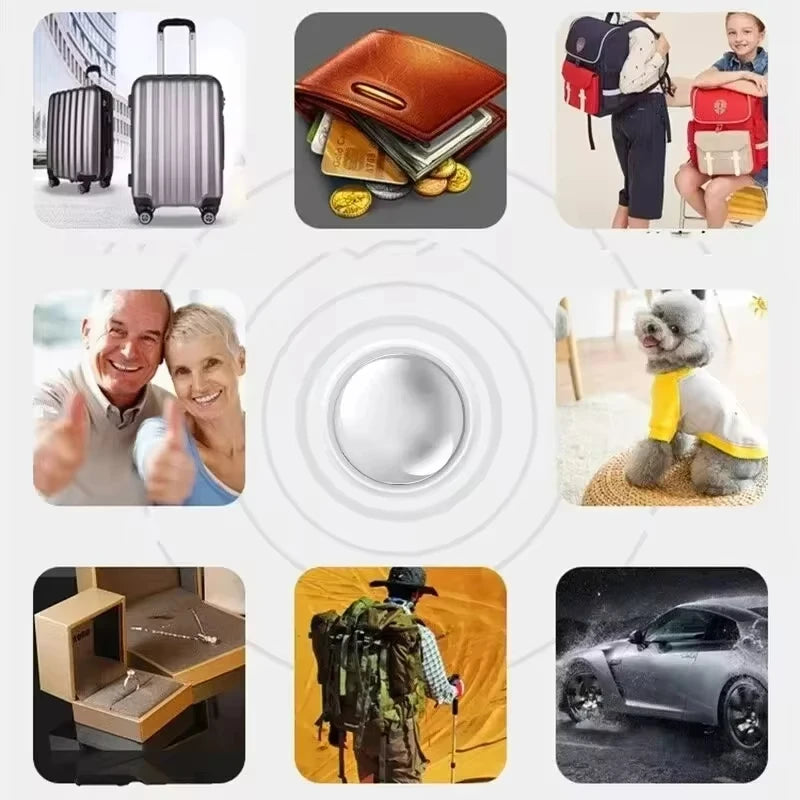 Lenovo GPS Smart Tracker Elderly Kids Anti-Lost Reminder Device Pets Bag Wallet Bluetooth Locator For IOS Android Finder 2026